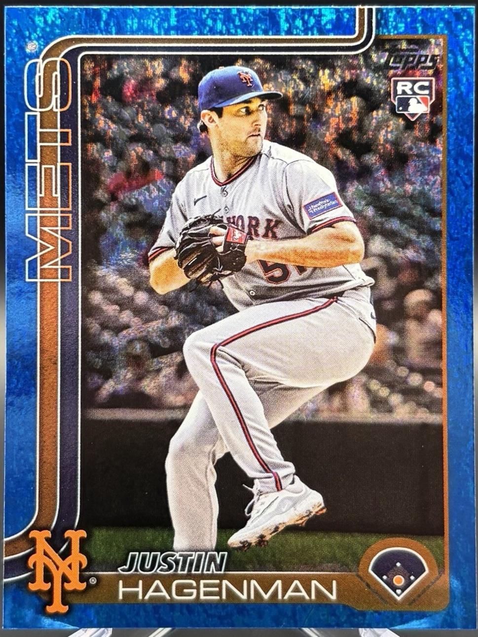 Justin Hagenman [Holo Blue Foil] #US108