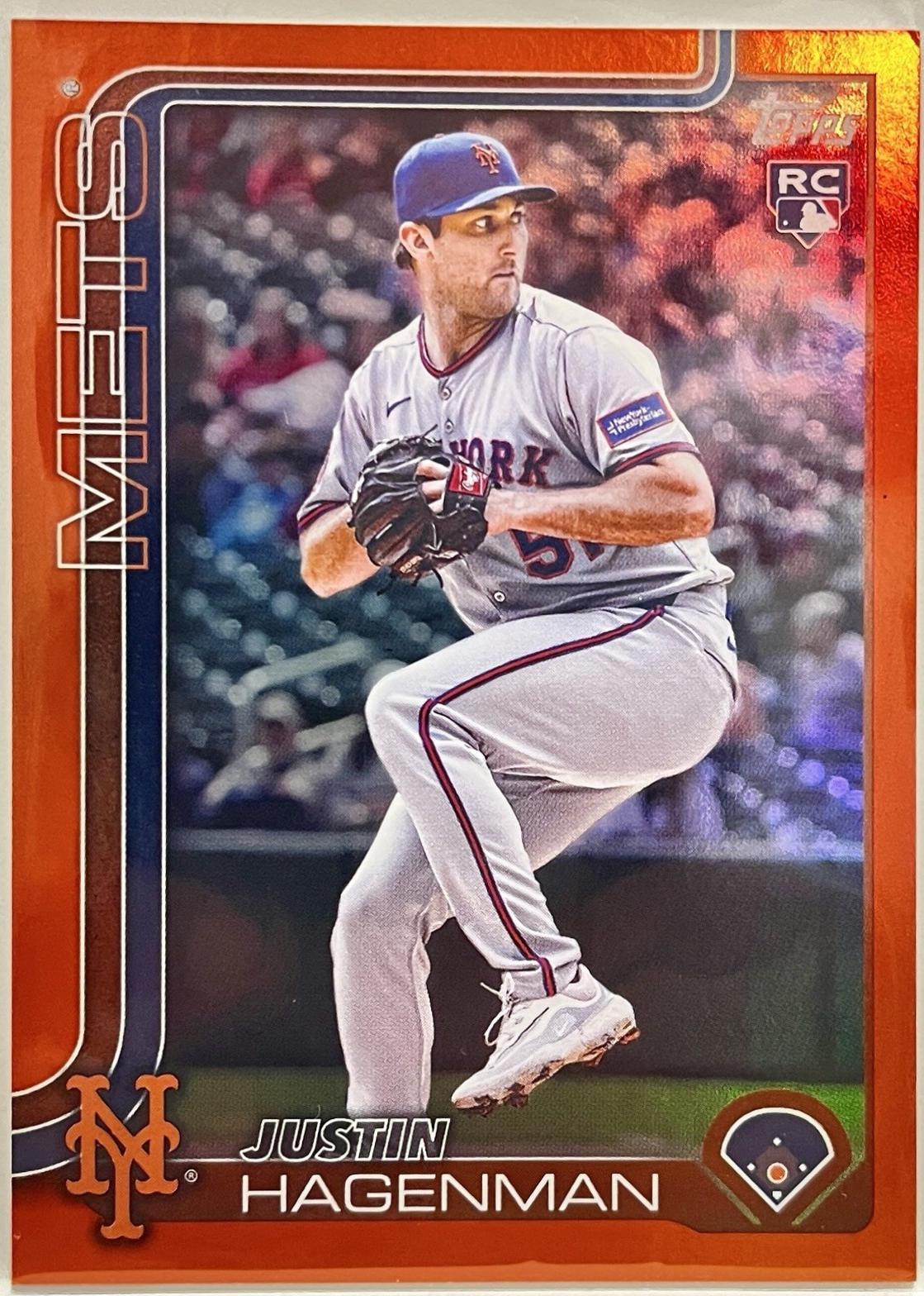 Justin Hagenman [Holo Orange Foil] #US108
