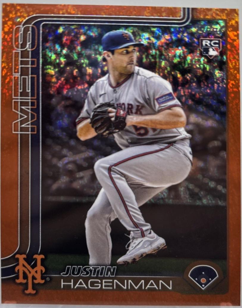 Justin Hagenman [Orange Diamante Foil] #US108