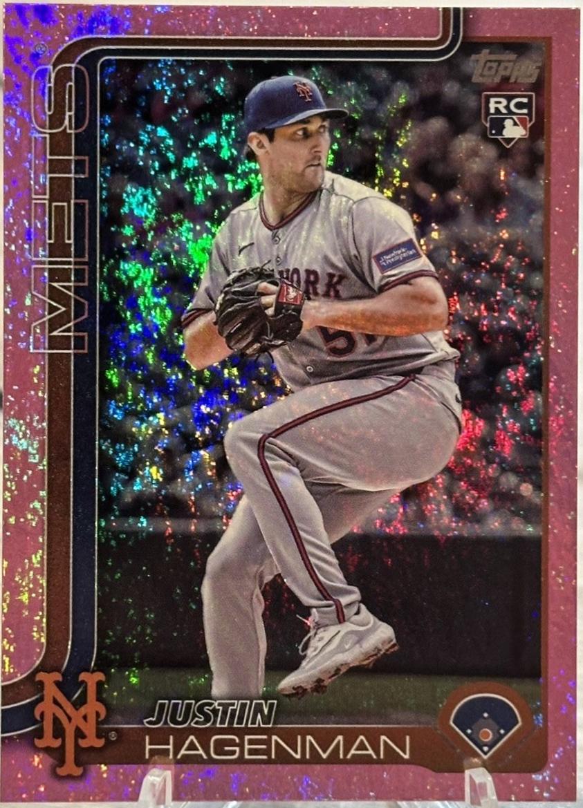 Justin Hagenman [Pink Diamante Foil] #US108