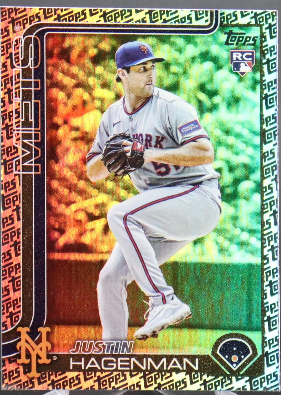 Justin Hagenman [Topps Logo Foil] #US108