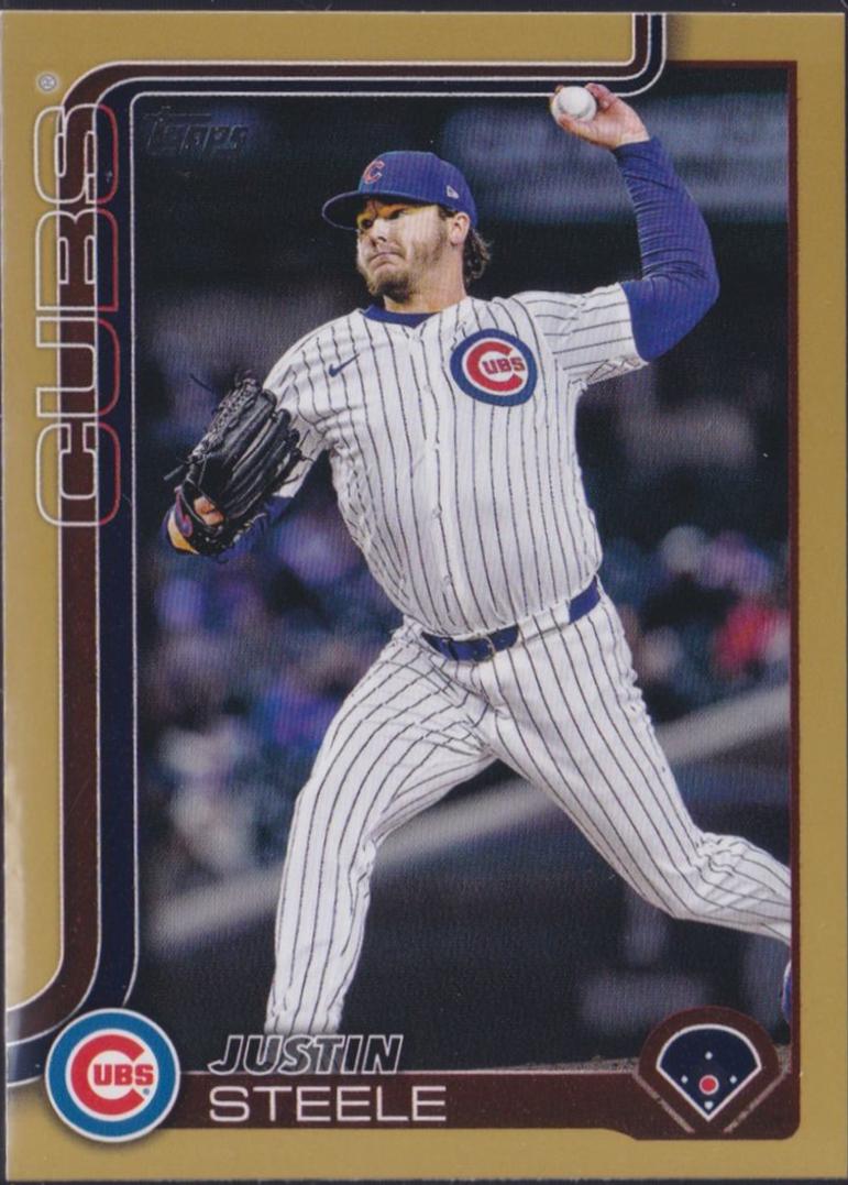 Justin Steele [Gold Border] #US248