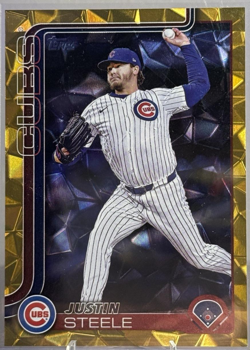 Justin Steele [Gold Diamante Foil] #US248