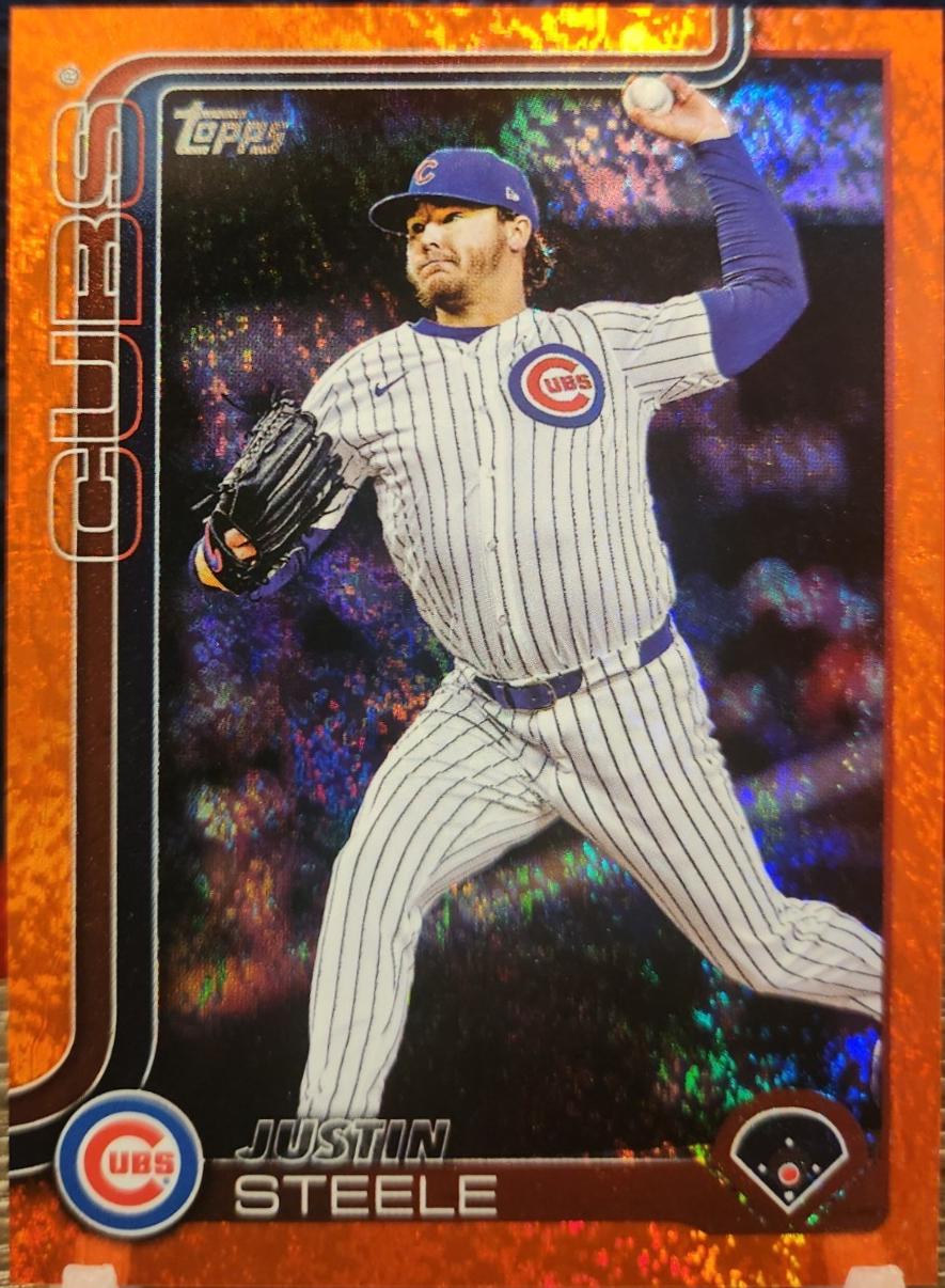 Justin Steele [Holo Orange Foil] #US248