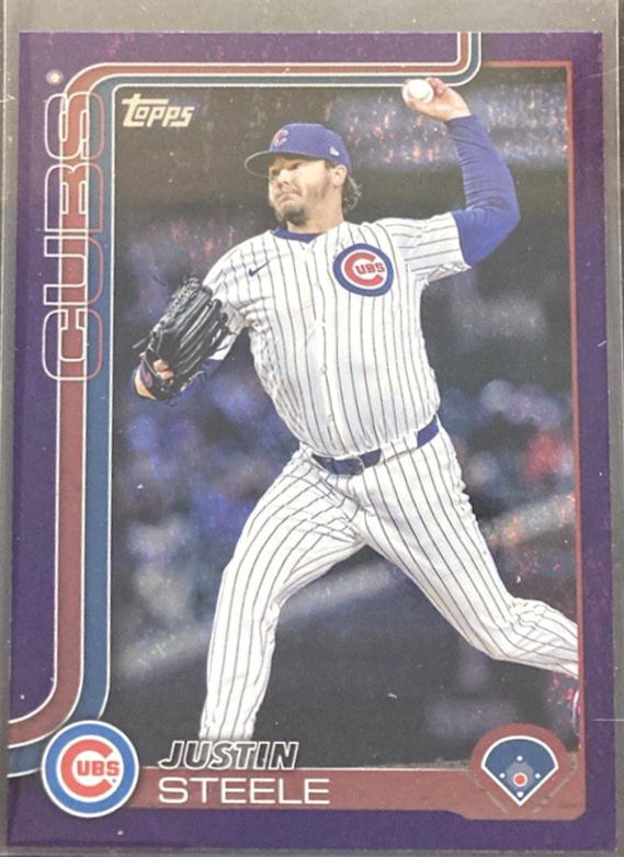 Justin Steele [Holo Purple Foil] #US248