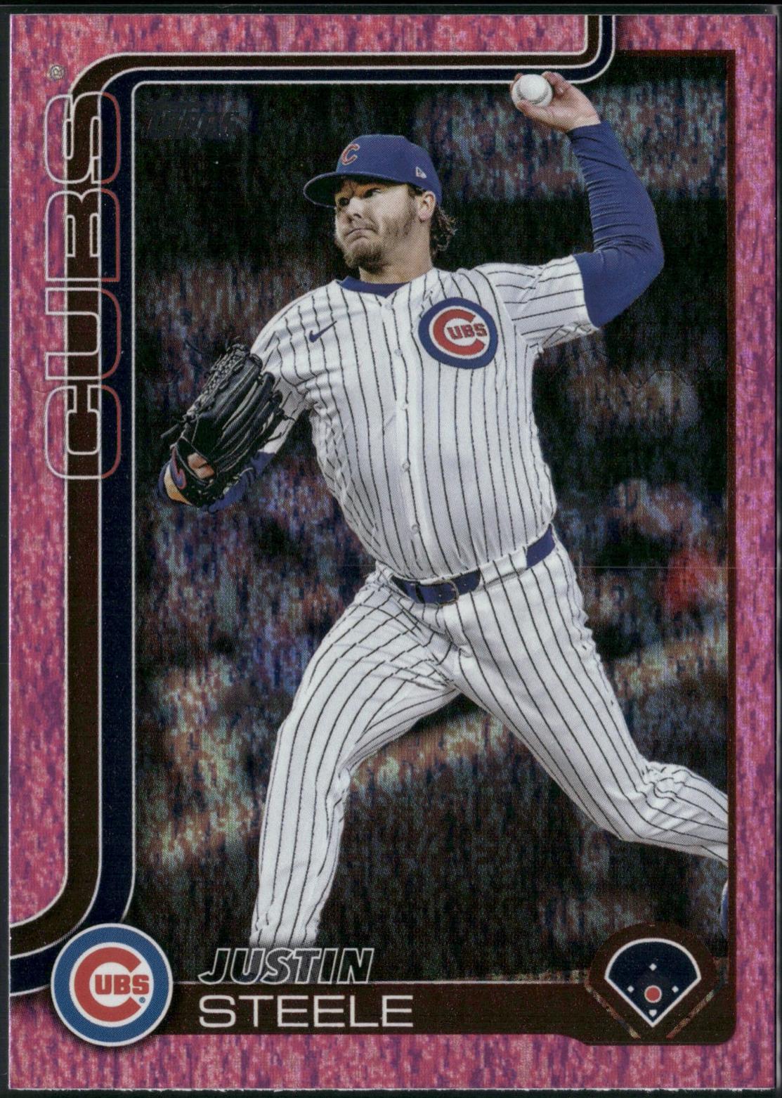 Justin Steele [Pink Diamante Foil] #US248