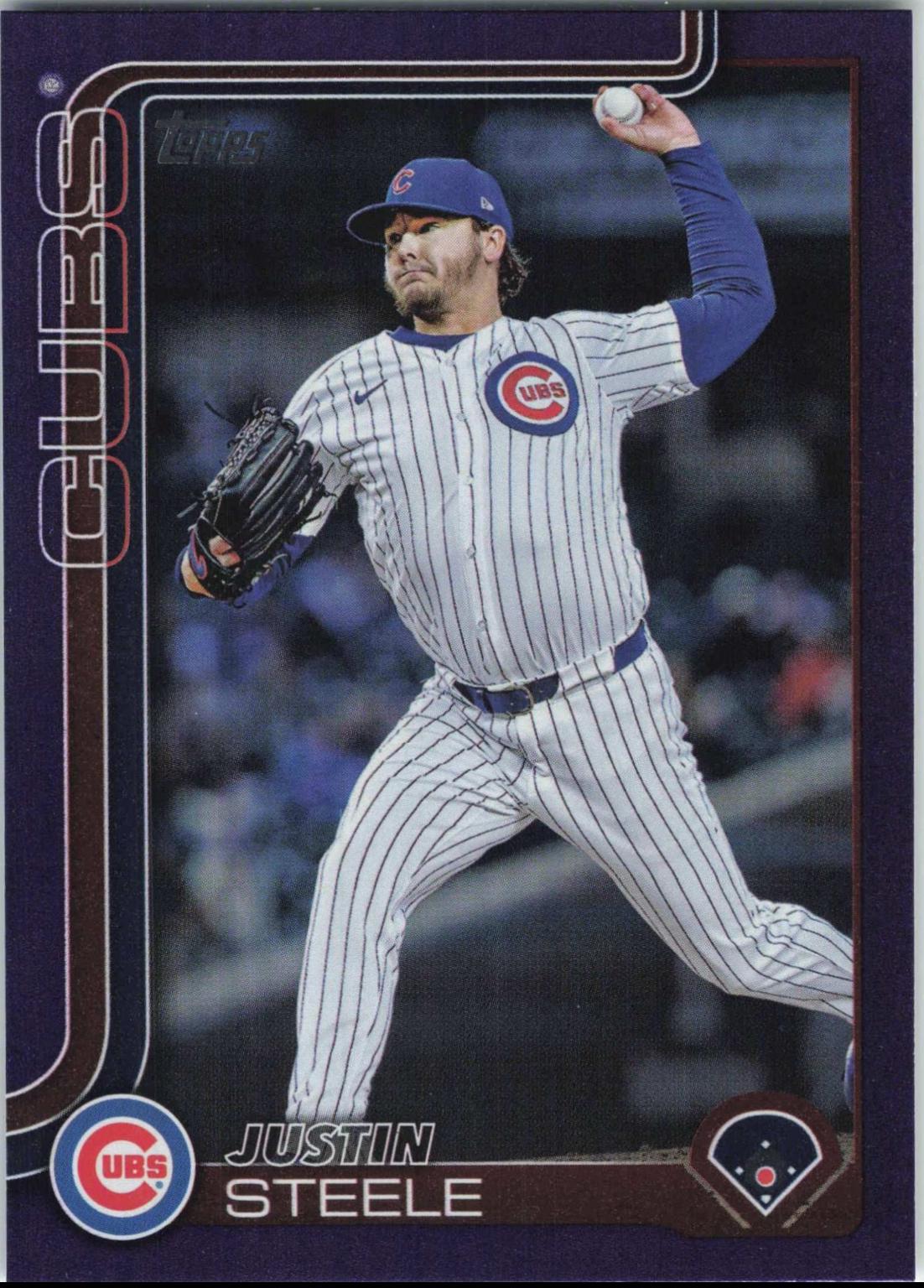 Justin Steele [Purple Rainbow Foil] #US248