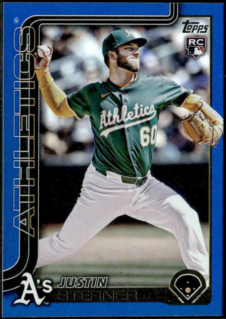 Justin Sterner [Blue Rainbow Foil] #US252