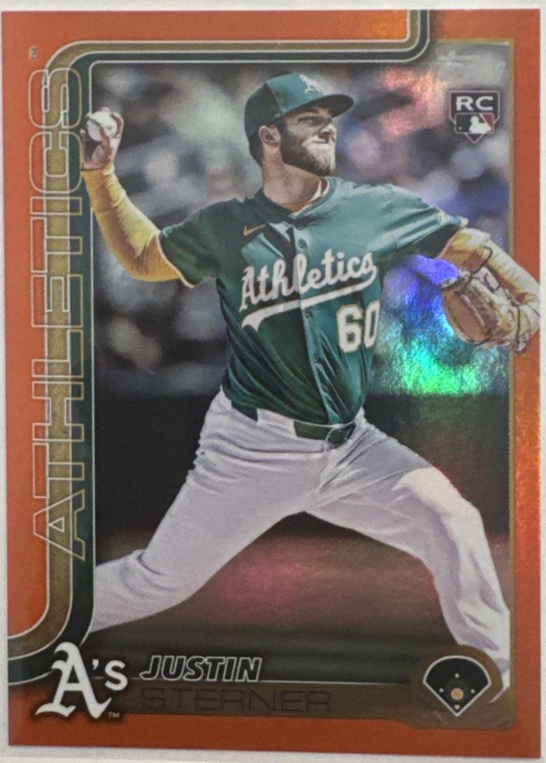 Justin Sterner [Orange Diamante Foil] #US252