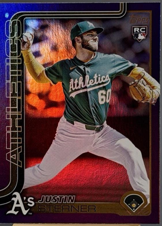 Justin Sterner [Purple Rainbow Foil] #US252