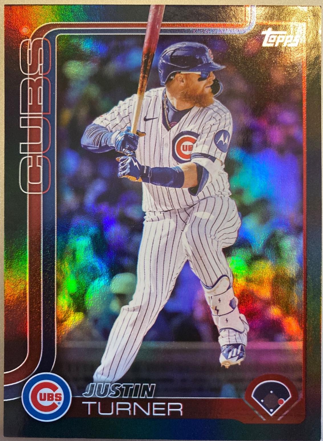 Justin Turner [Black Diamante Foil] #US27