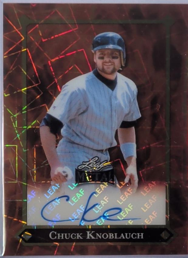 Chuck Knoblauch [Prismatic Galaxy] #LGR-CK1