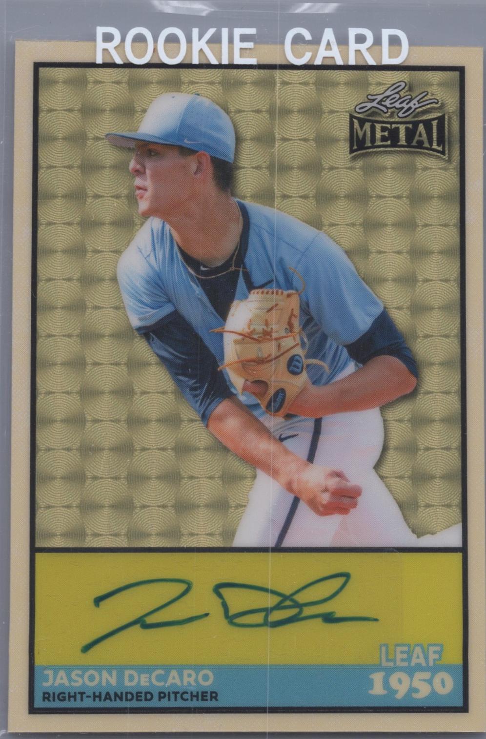 Jason DeCaro [Super Prismatic Gold] #50A-JDC