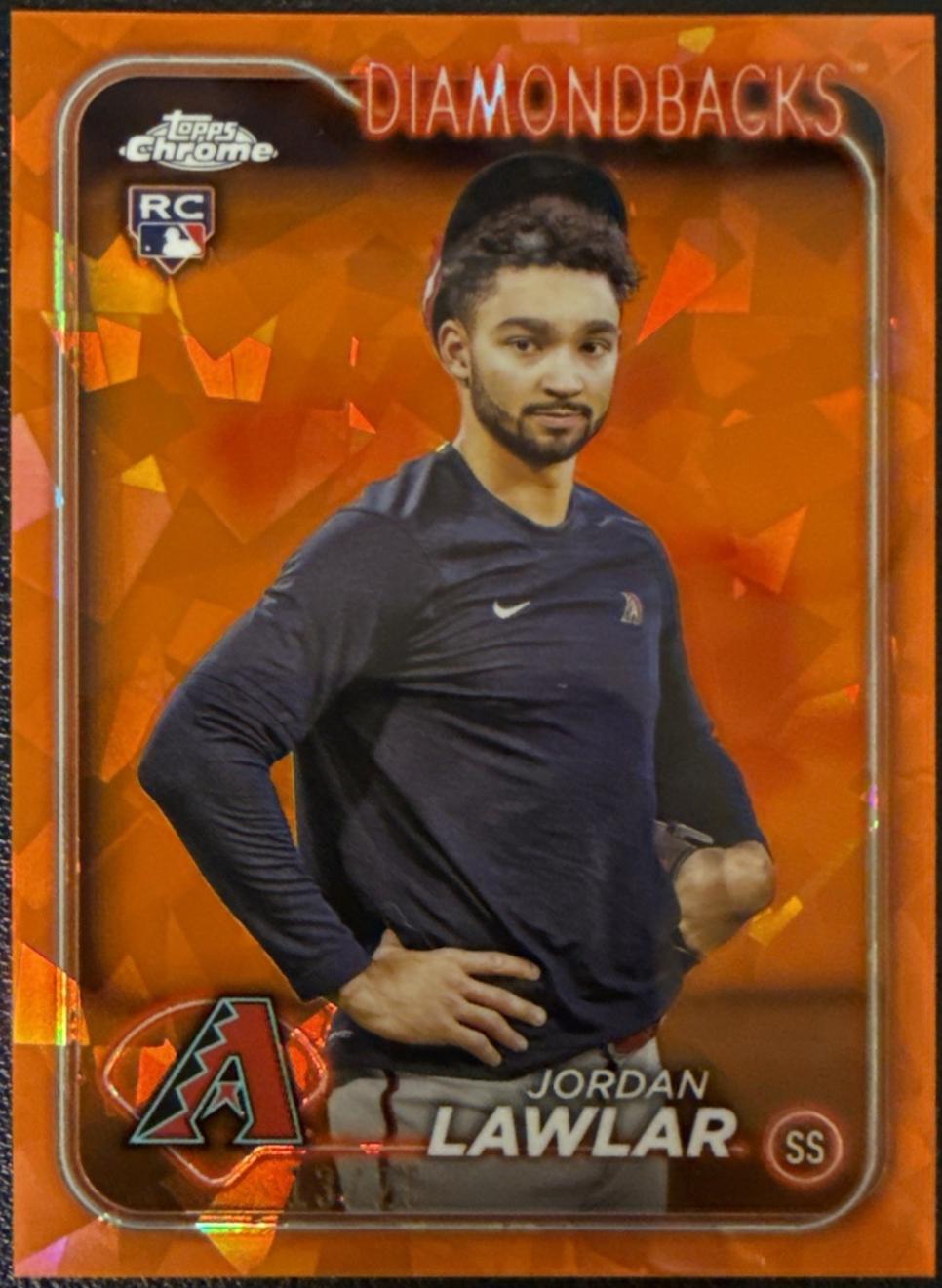 Jordan Lawlar [Orange Image Variation] #451