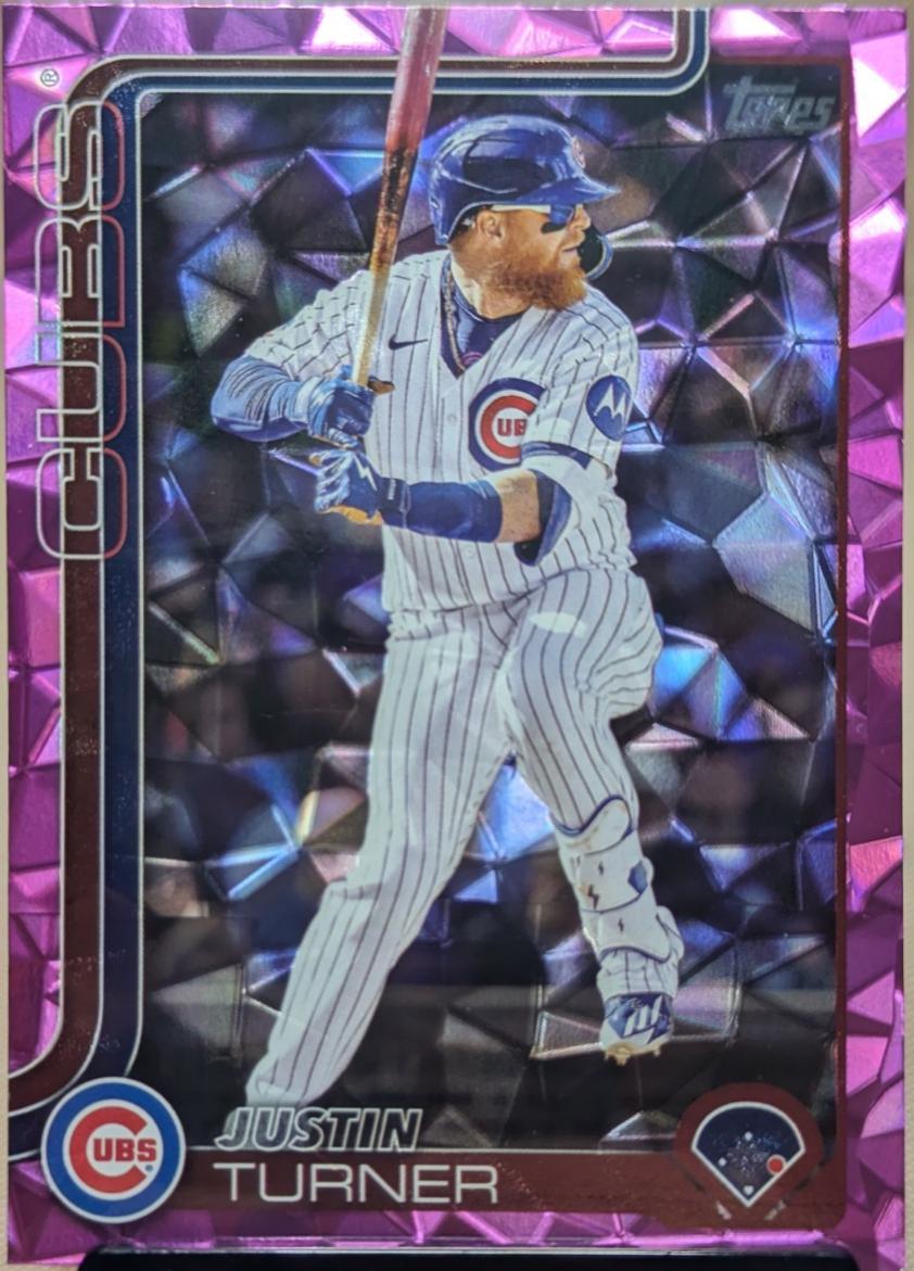Justin Turner [Pink Diamante Foil] #US27