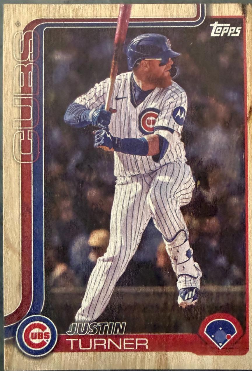 Justin Turner [Wood] #US27
