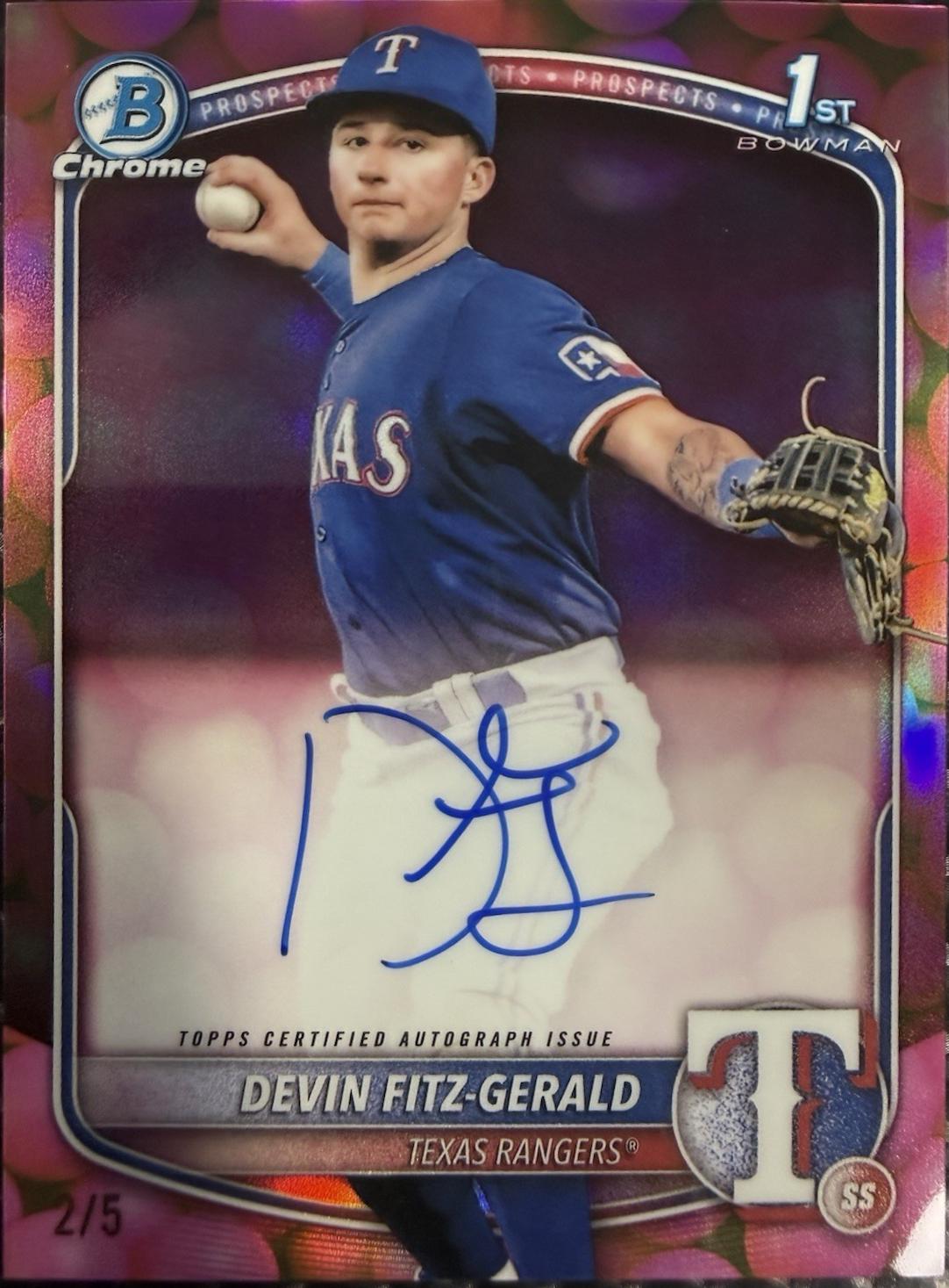 Devin Fitz-Gerald [Gum Ball Refractor] #CPA-DF