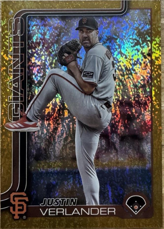 Justin Verlander [Holo Gold Foil] #US100