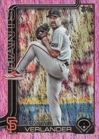 Justin Verlander [Holo Pink Foil] #US100