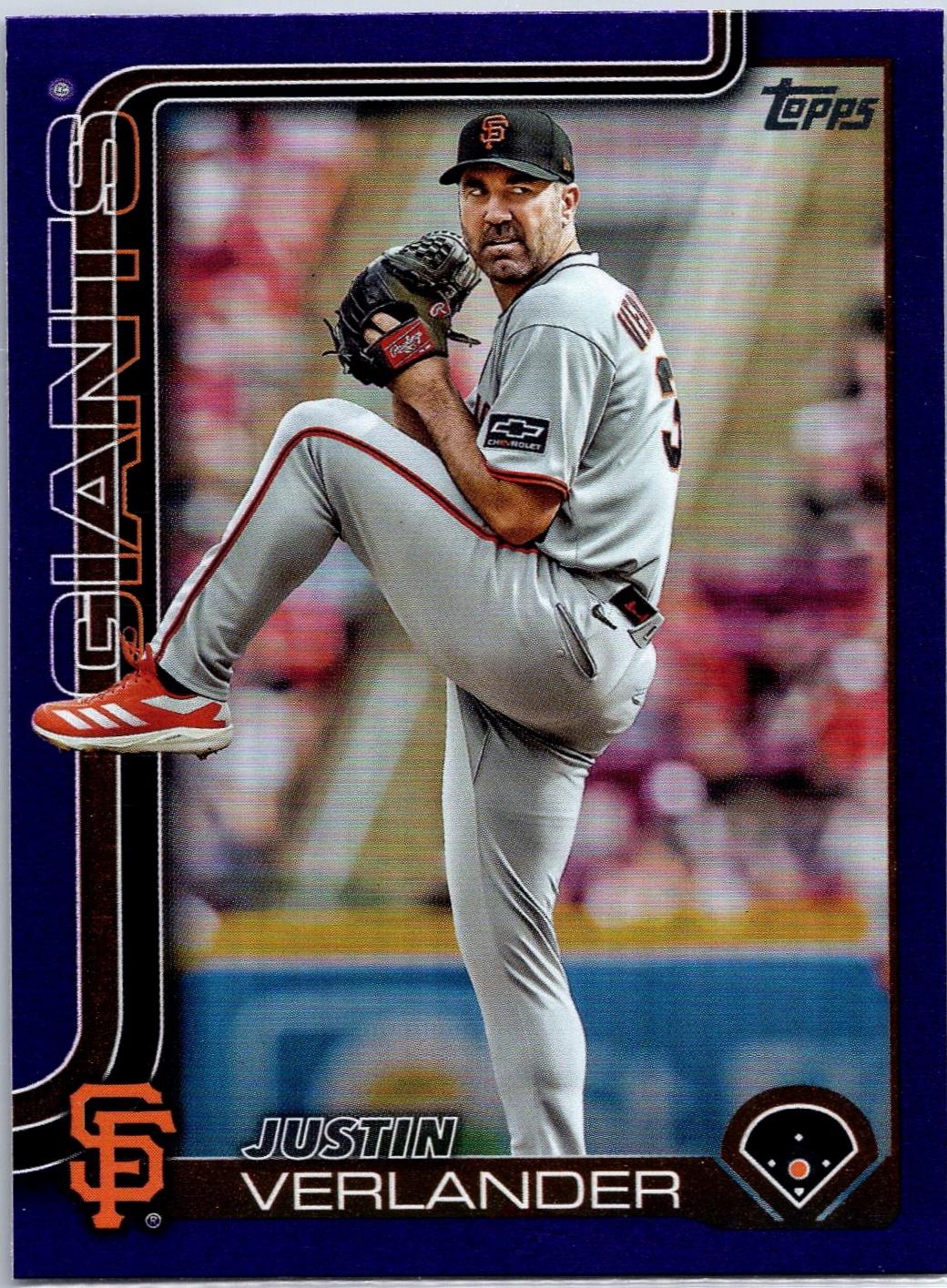 Justin Verlander [Holo Purple Foil] #US100
