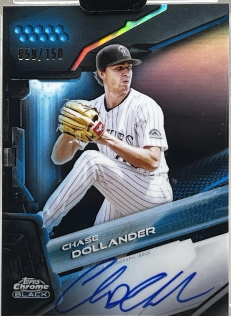 Chase Dollander [Blue Refractor] #CBA-CD
