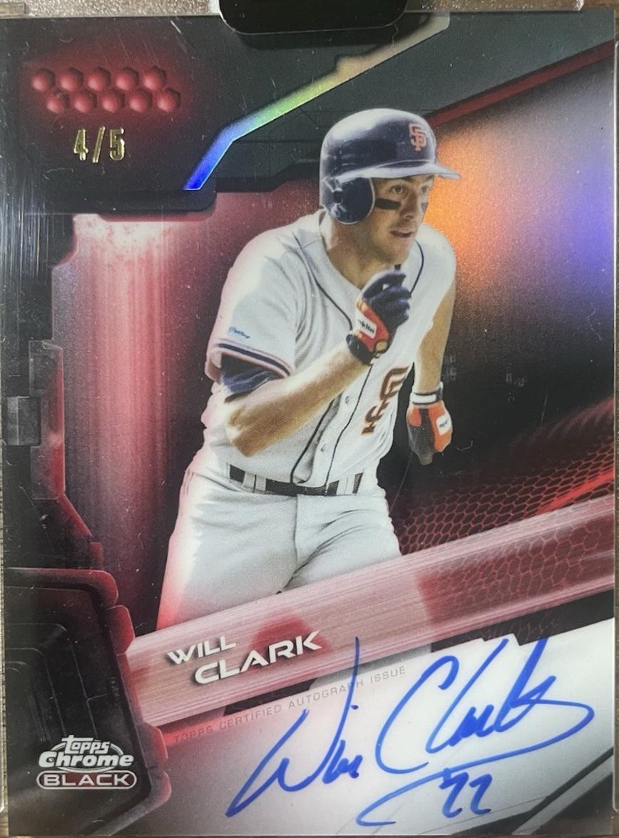 Will Clark [Red Refractor] #CBA-WC