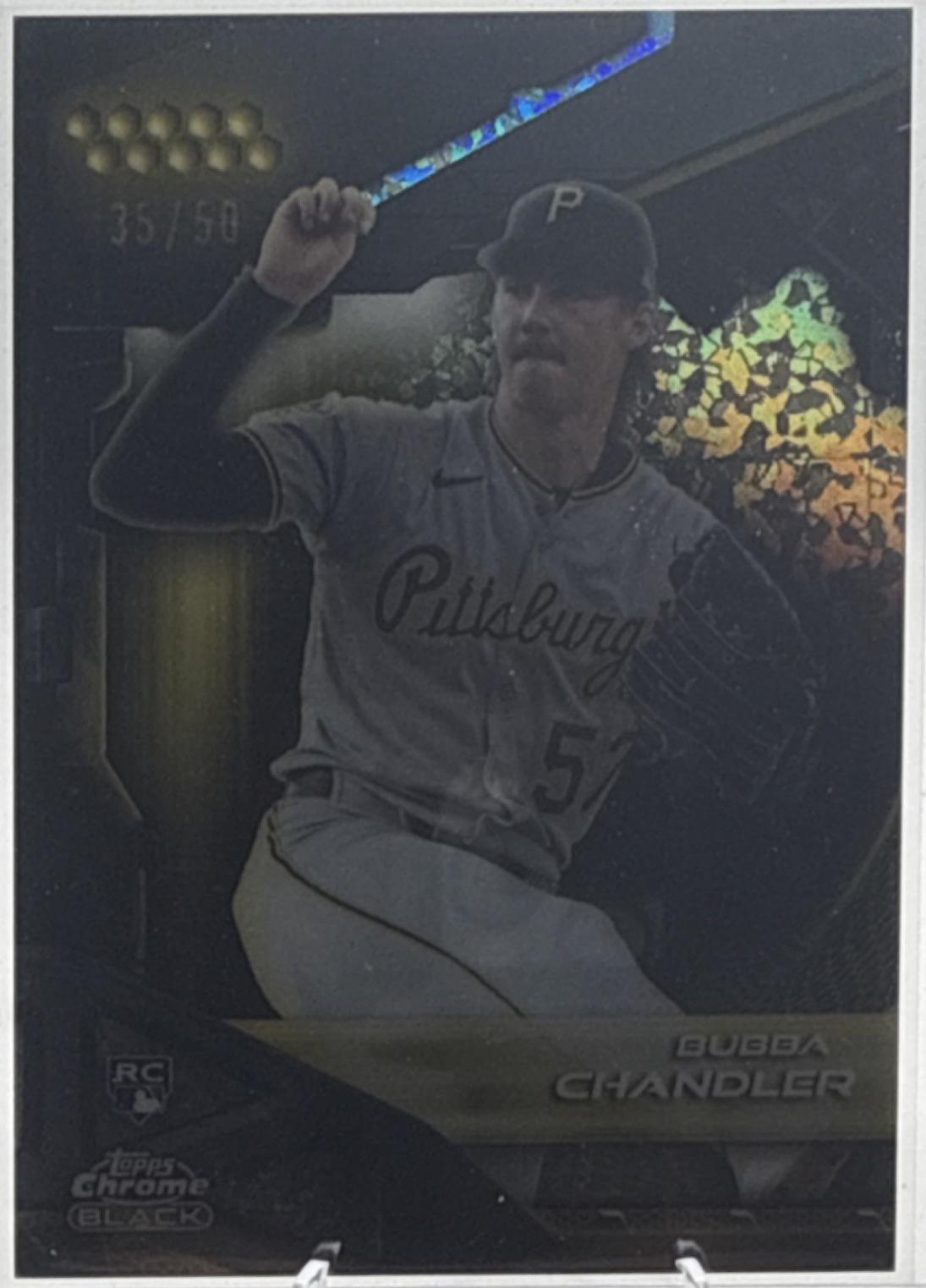Bubba Chandler [Gold Mini-Diamond Refractor] #17