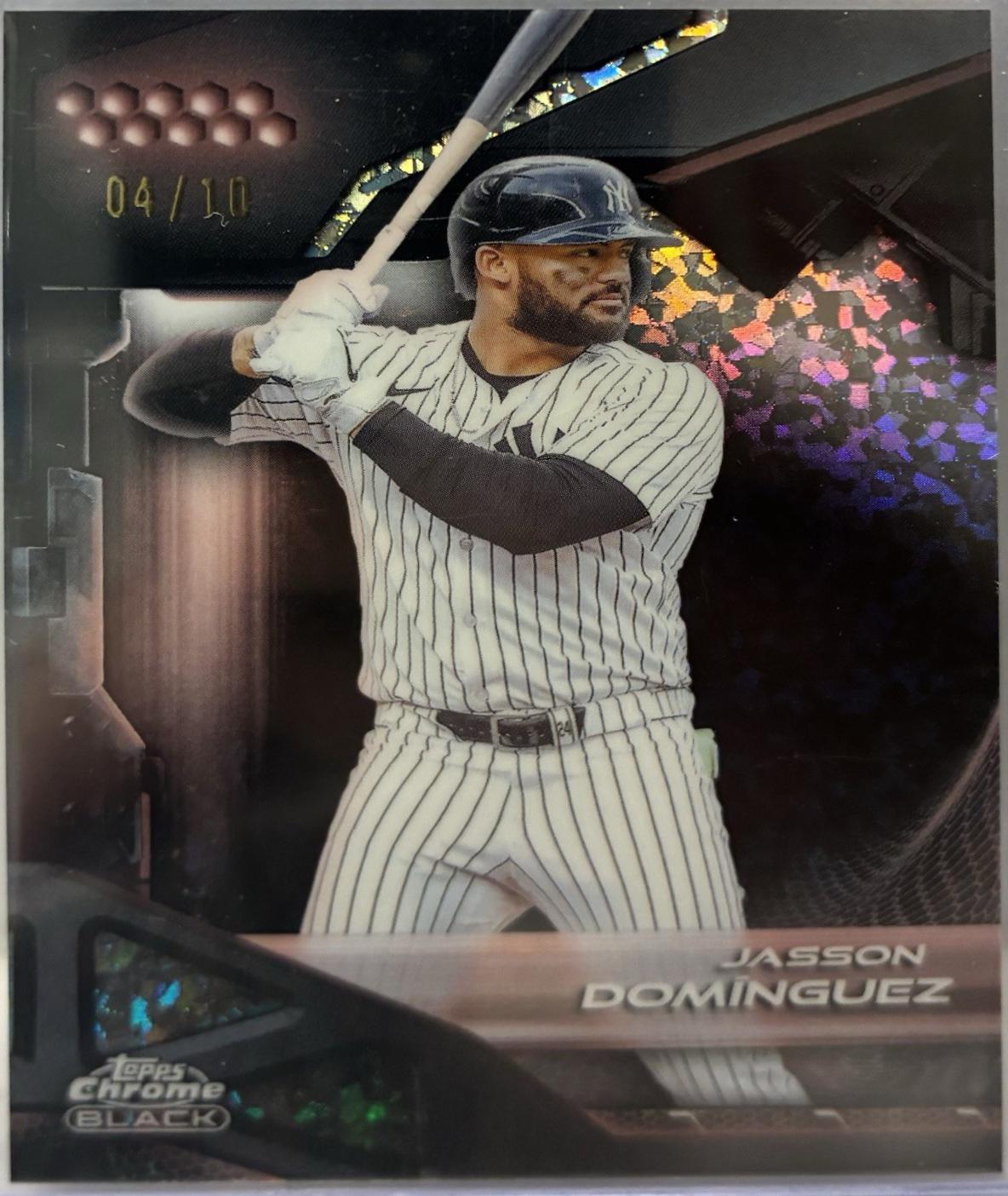 Jasson Dominguez [Rose Gold Mini-Diamond Refractor] #110