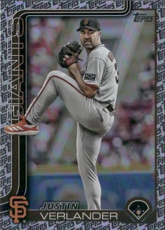 Justin Verlander [Topps Logo Foil] #US100