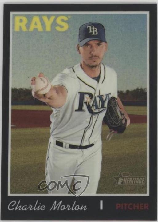 Charlie Morton [Chrome Black Refractor] #THC-502