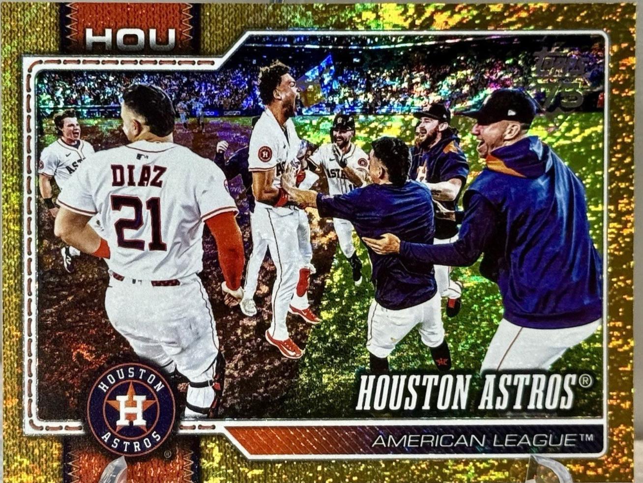 Houston Astros [Gold Holo] #89