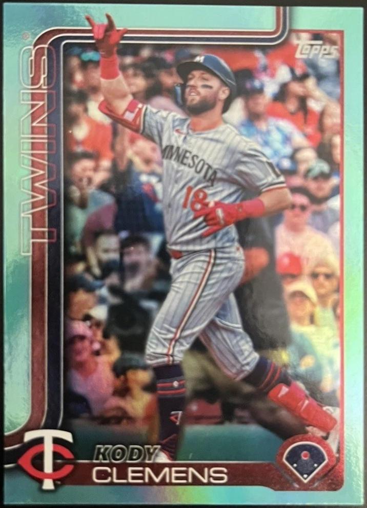 Kody Clemens [Aqua Rainbow Foil] #US208