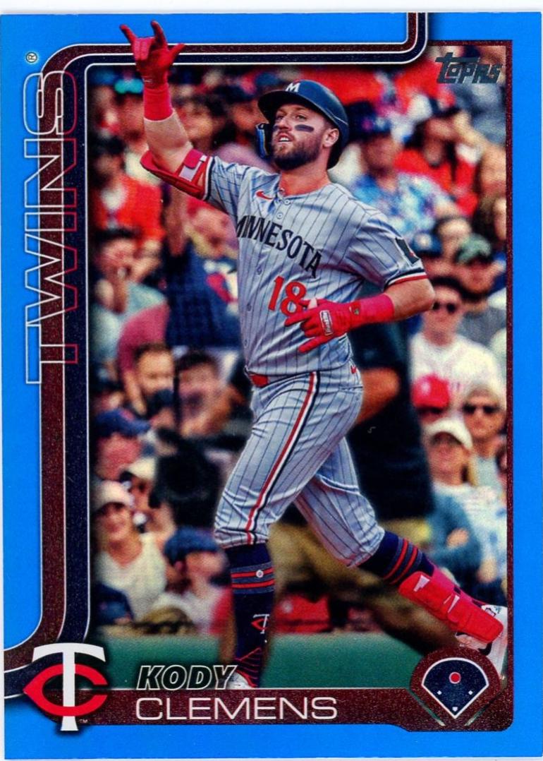 Kody Clemens [Blue Rainbow Foil] #US208