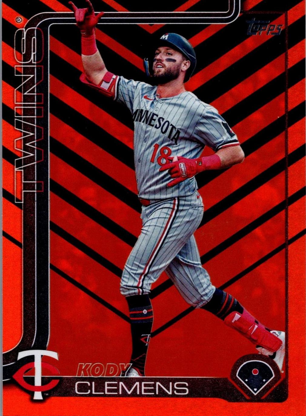 Kody Clemens [Orange Diamante Foil] #US208