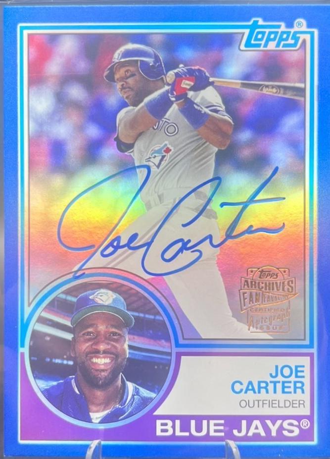Joe Carter [Blue] #83FF-JC