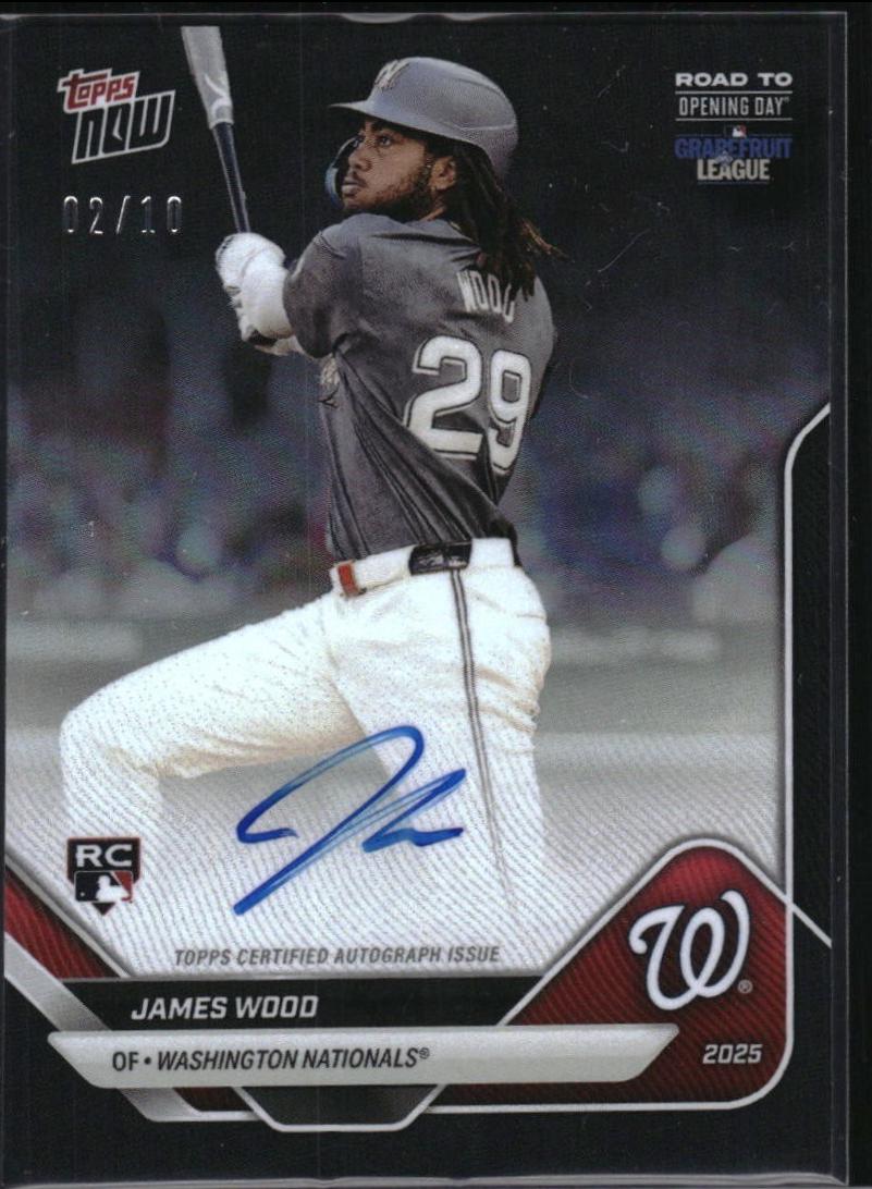 James Wood [Black Foil] #A-JAW