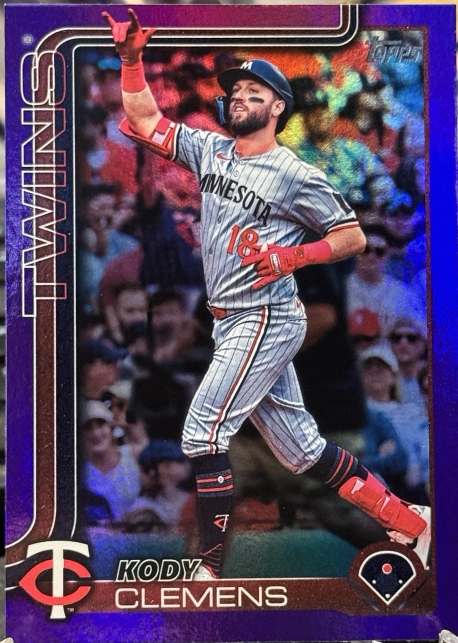 Kody Clemens [Purple Rainbow Foil] #US208