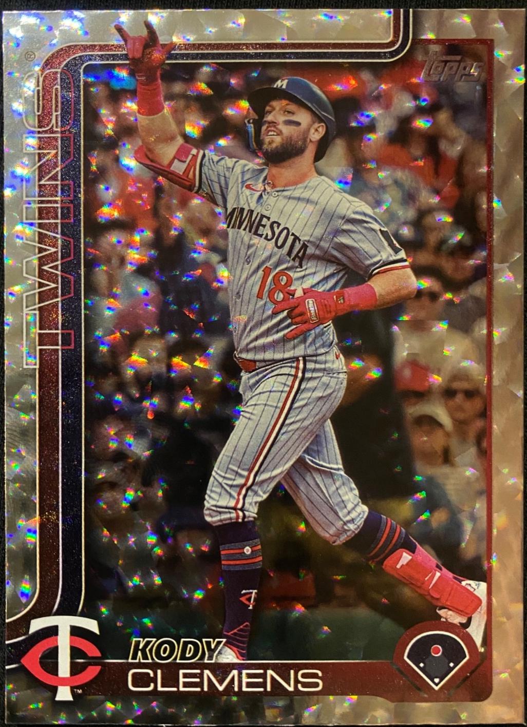 Kody Clemens [Silver Crackle Foil] #US208