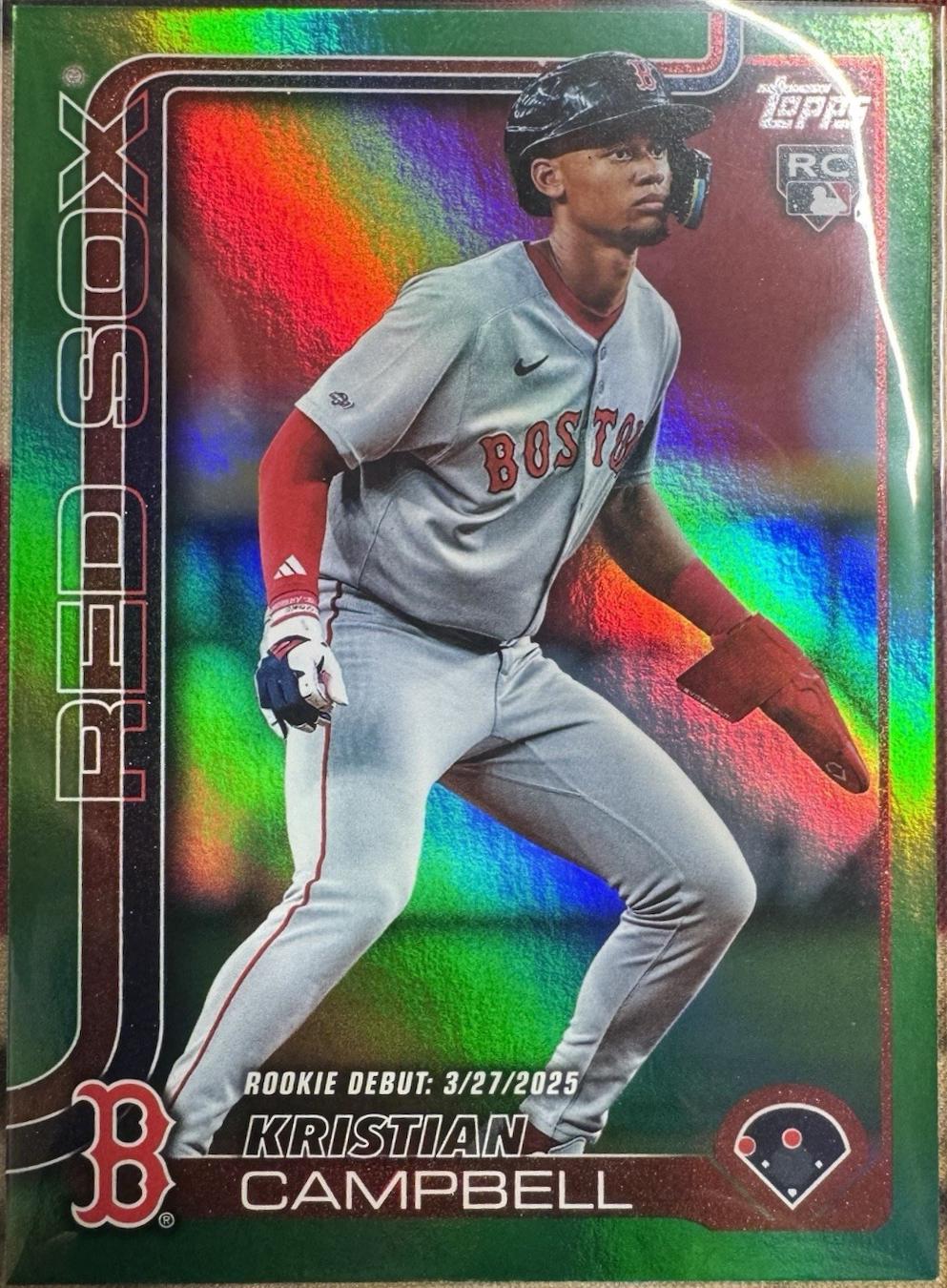 Kristian Campbell [Green Rainbow Foil] #US129