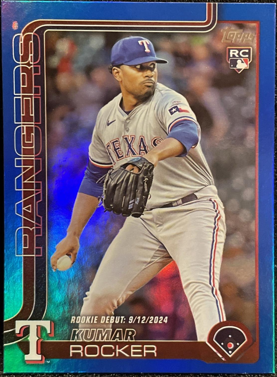 Kumar Rocker [Blue Rainbow Foil] #US264