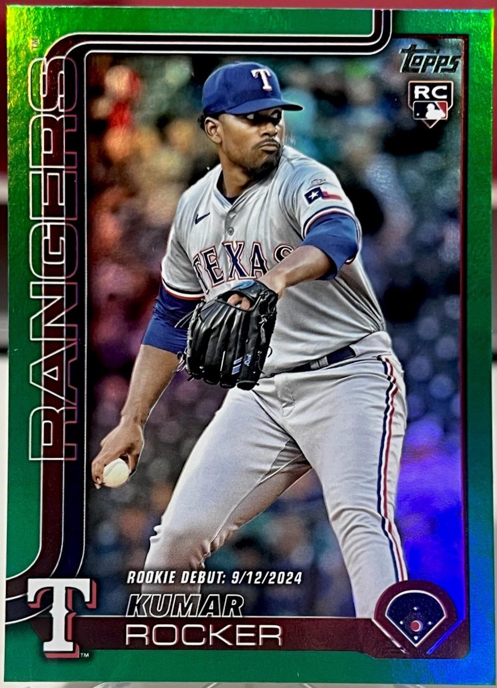 Kumar Rocker [Green Rainbow Foil] #US264