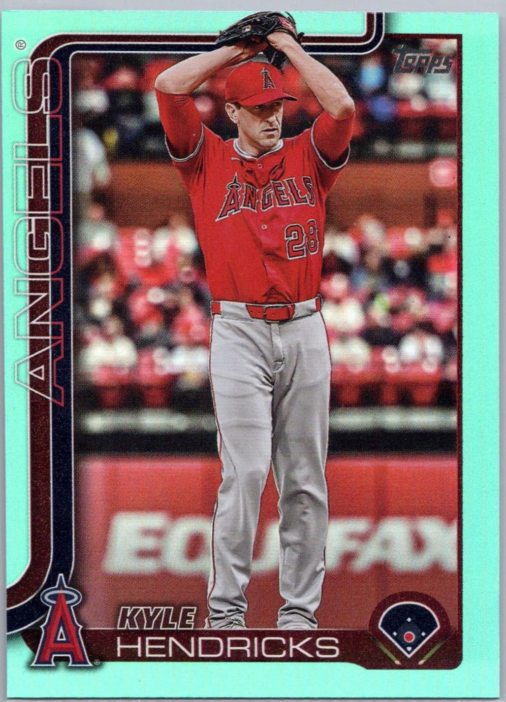 Kyle Hendricks [Aqua Rainbow Foil] #US136