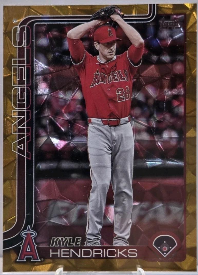 Kyle Hendricks [Gold Diamante Foil] #US136