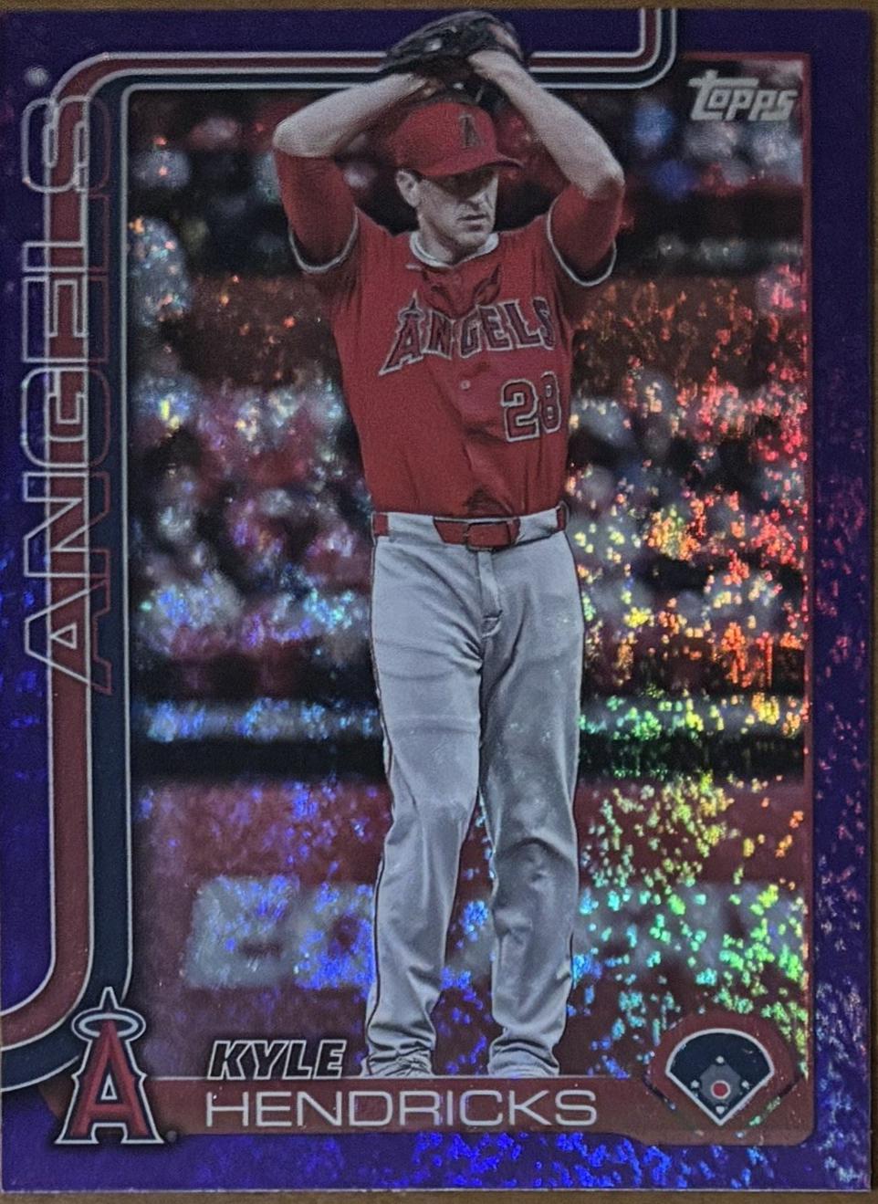 Kyle Hendricks [Purple Rainbow Foil] #US136