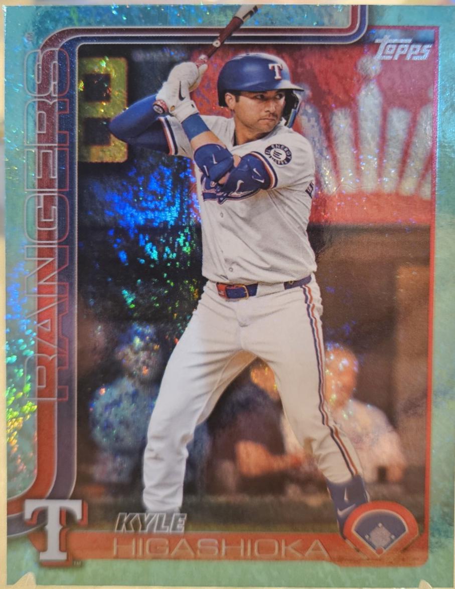 Kyle Higashioka [Aqua Rainbow Foil] #US207