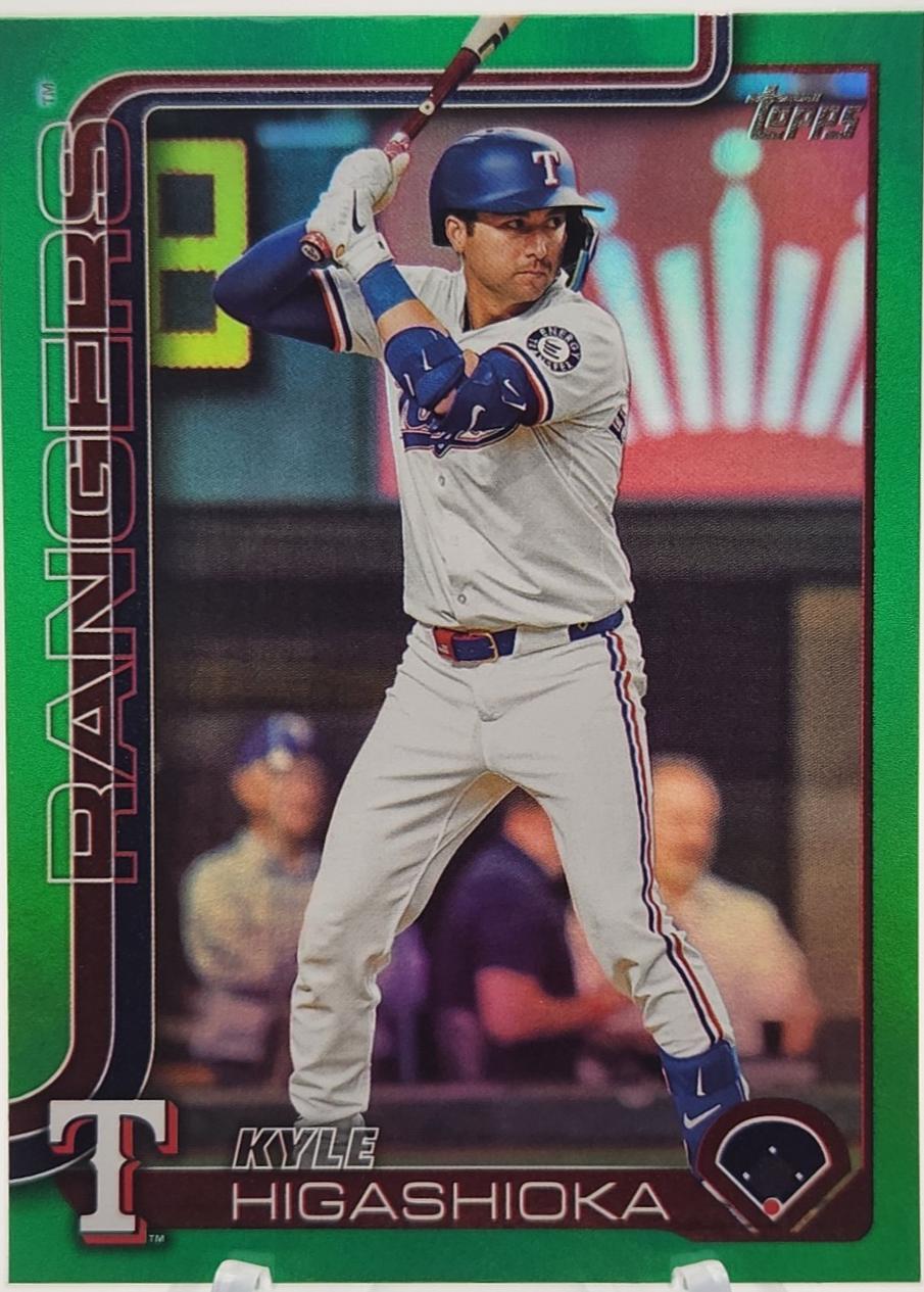 Kyle Higashioka [Green Rainbow Foil] #US207