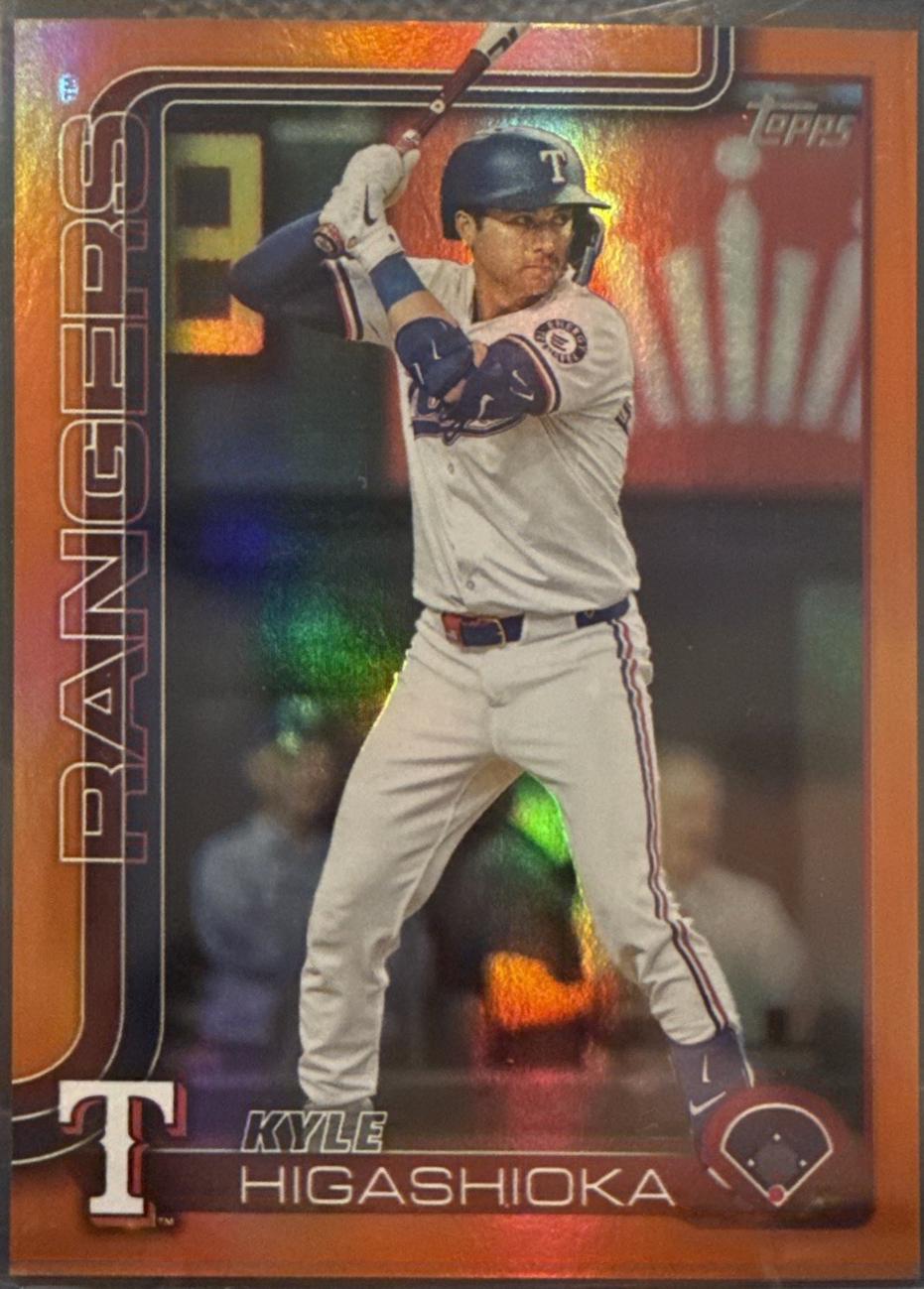 Kyle Higashioka [Orange Rainbow Foil] #US207