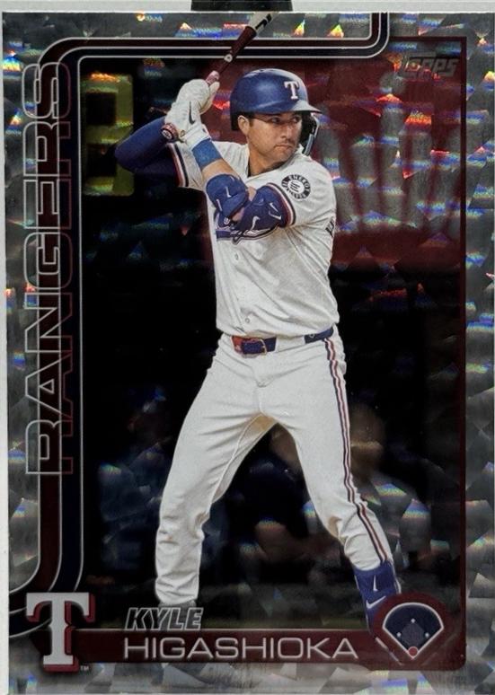 Kyle Higashioka [Silver Crackle Foil] #US207