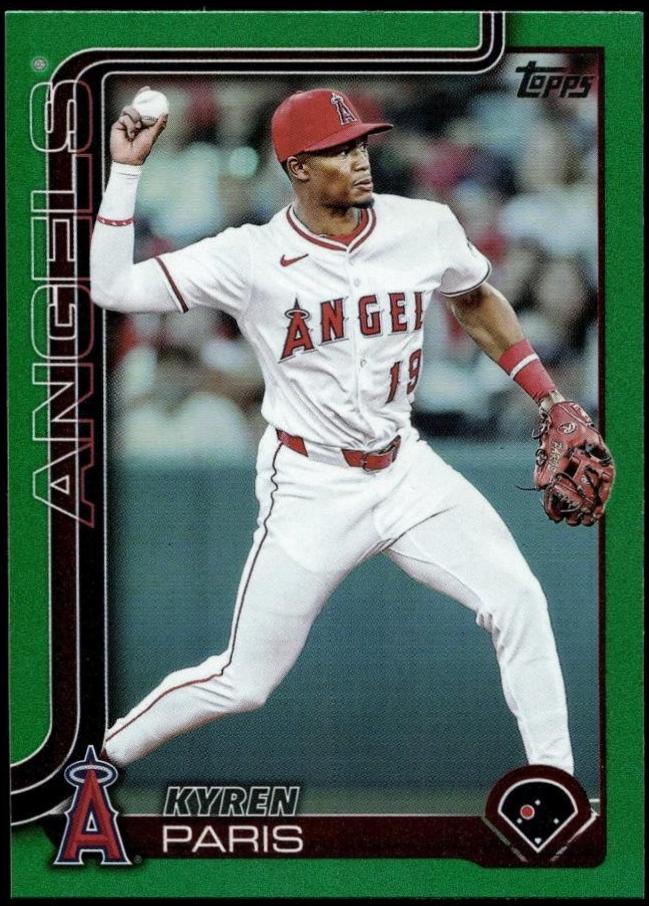 Kyren Paris [Green Rainbow Foil] #US15