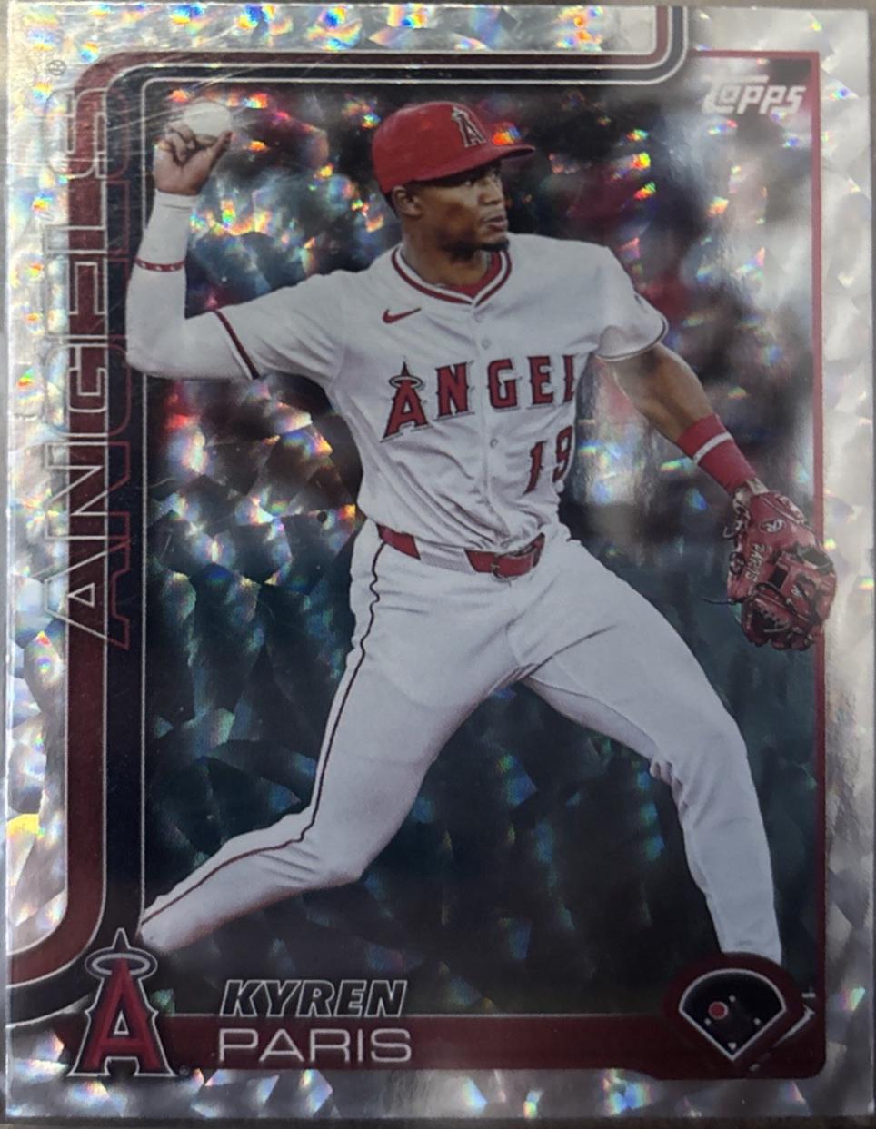 Kyren Paris [Silver Crackle Foil] #US15